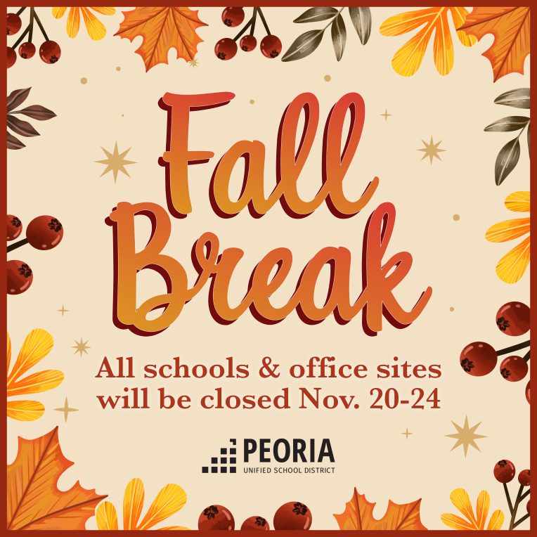 Fall Break  - November 20th-24th